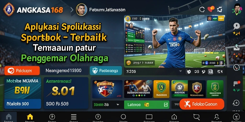 Tampilan gameplay Sportsbook yang menarik di ANGKASA168.