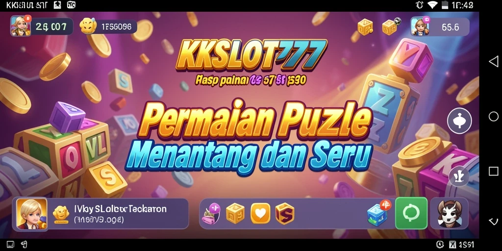 Tampilan gameplay KKSLOT777 yang menarik dan menantang.