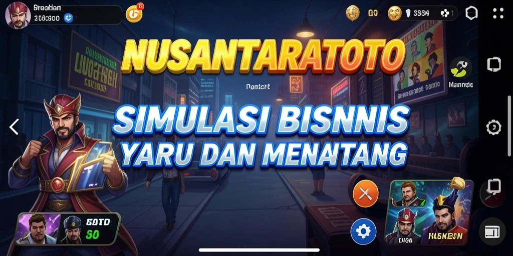 Tampilan menawan dan gameplay menarik di NUSANTARATOTO.