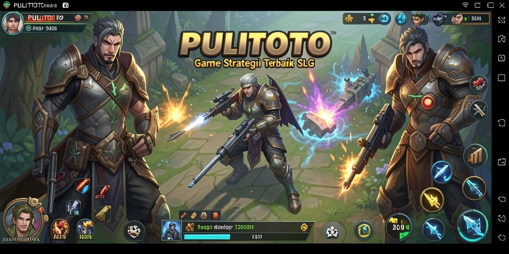 Tampilan gameplay PULITOTO yang mengasyikkan dan strategis.