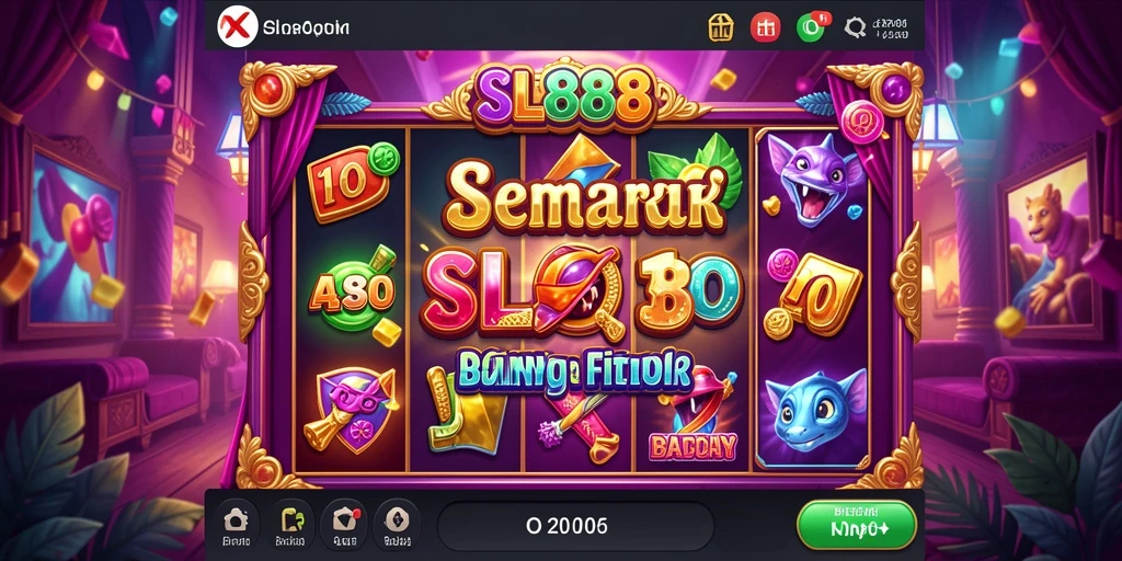 Tangkapan layar gameplay SL888 yang menunjukkan keseruan permainan Slot.